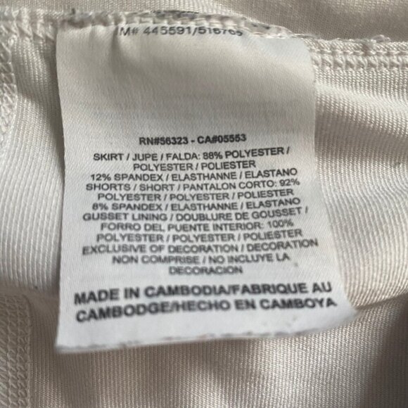 Nike Dri-FIT White Flare Tennis Skirt w/ Built-in Shorts – Size S - Picture 6 of 6